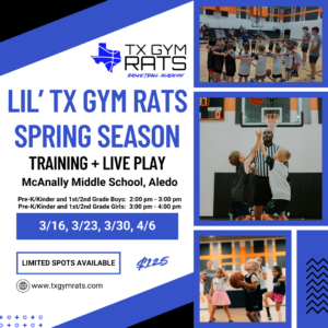 Lil' TX Gym Rats Spring 2025